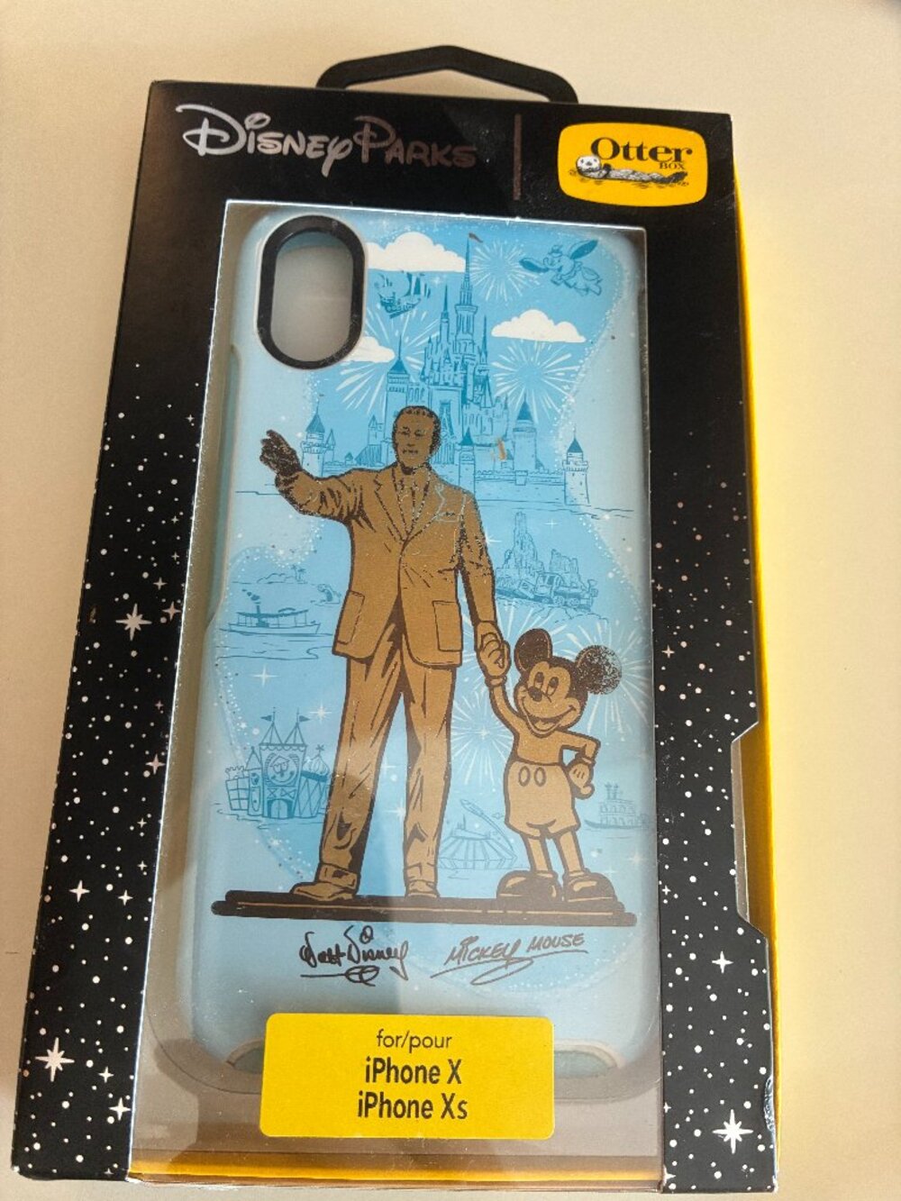 Disney Parks OTTERBOX iPhone X, Xs Max Main St Partners Walt And Mickey